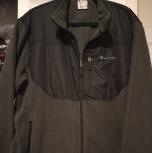 Men's Champion zip fleece jacket XL